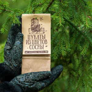 Цукаты из цветов сосны / 90 г