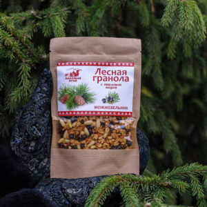 Лесная гранола с таёжным мёдом Можжевельник / 90 гр